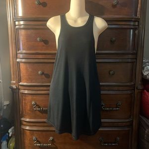 Free People Long Nites in LA Tank Black Small